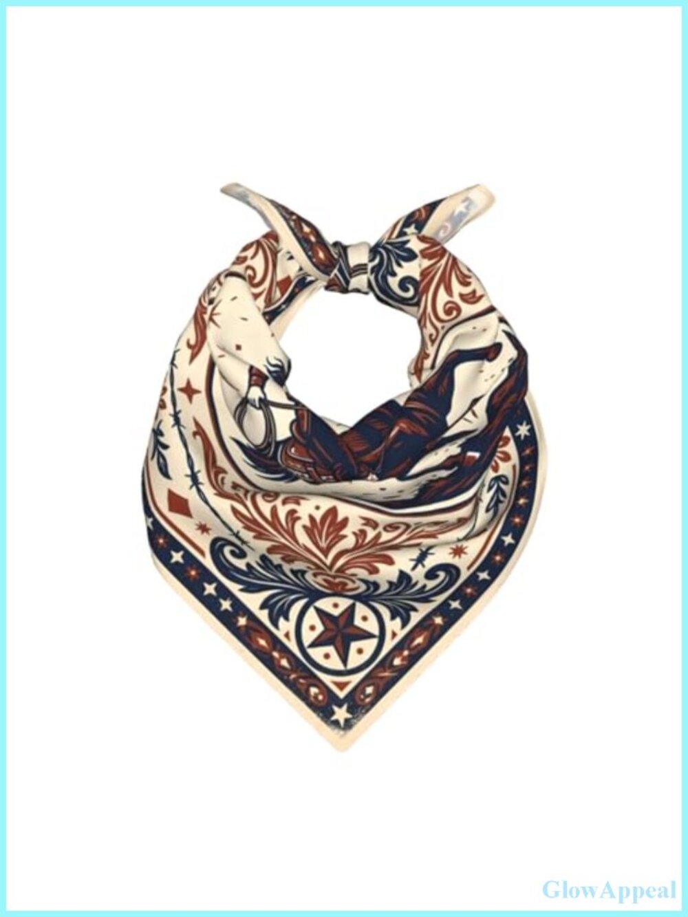 Women's Square Satin Fashion Scarf Multipurpose Bandana